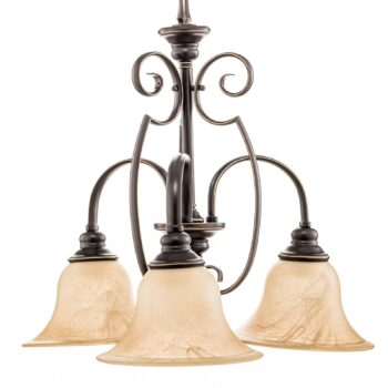 Závesná lampa CELLO, 3-plameňové