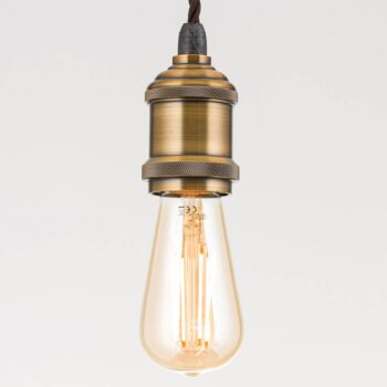 Závesná lampa Cellar vo vintage dizajne, 3-pl.