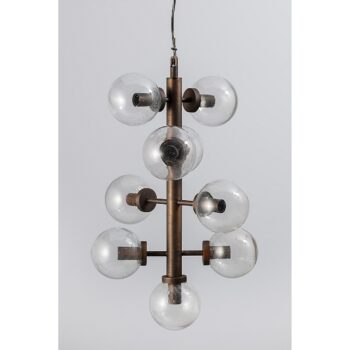 Závesná lampa Chavello, 47 x 47 x 66 cm