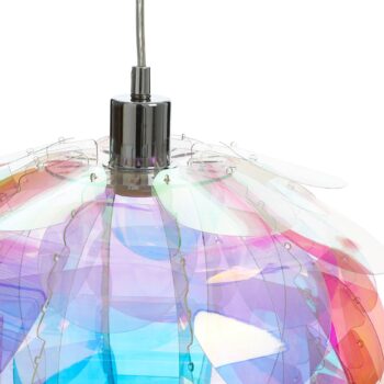 Závesná lampa Clover v dúhových farbách