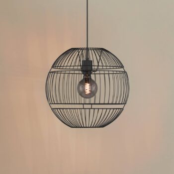 Závesná lampa Drops s kovovým tienidlom, 1-pl.