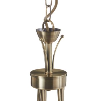 Závesná lampa Elvira, 3-plameňová