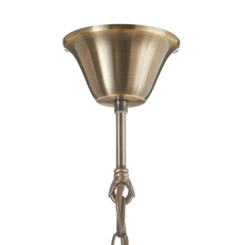 Závesná lampa Elvira, 3-plameňová