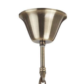 Závesná lampa Elvira, 5-plameňová