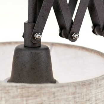 Závesná lampa Factory nožnicové rameno, 2-pl.