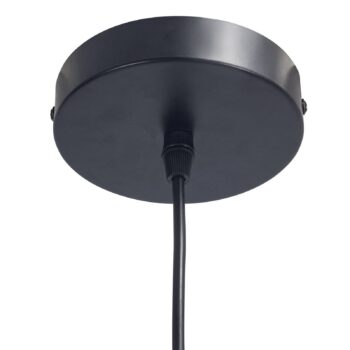 Závesná lampa Forlight Cortic, Ø 40 cm, svetlohnedá, ratan