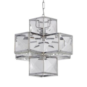 Závesná lampa Glacier akrylové tienidlo 34,5 cm