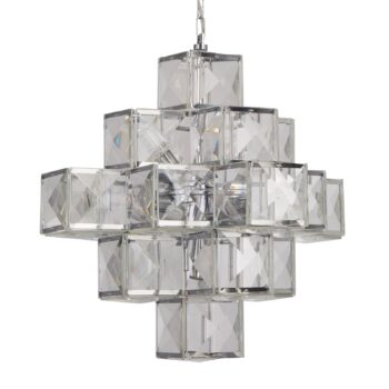 Závesná lampa Glacier akrylové tienidlo 55 cm