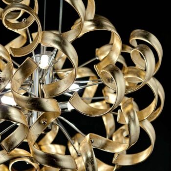 Závesná lampa Gold, Ø 50 cm