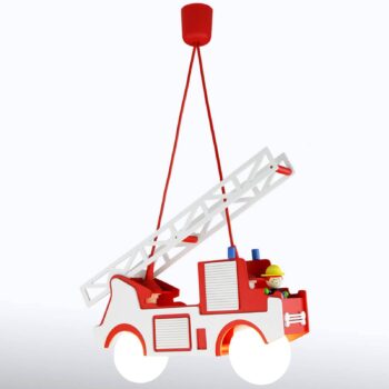 Závesná lampa Hasičské auto Fred