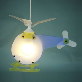 Závesná lampa Helikoptéra pre deti