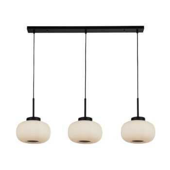 Závesná lampa Lumina, 3-plameňová, trám