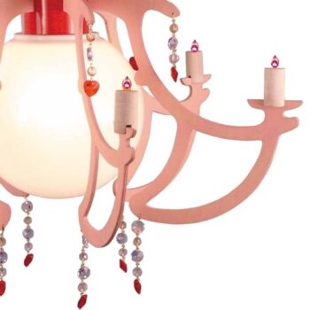 Závesná lampa Luster Rosata