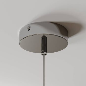 Závesná lampa Maple v lístkový vzhľad 38 cm