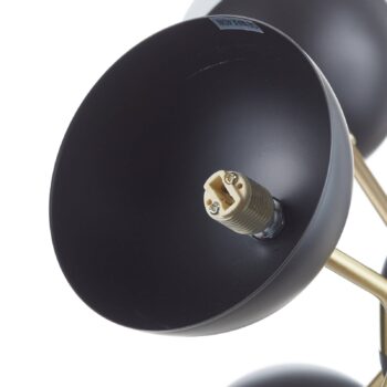 Závesná lampa Orbit, šesť-plameňová