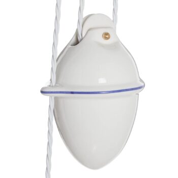 Závesná lampa PIATTO so zaťažovacím závažím