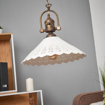 Závesná lampa Pizzo s reťazou, 1-plameňová