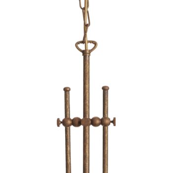 Závesná lampa Pizzo s reťazou, 2-plameňová