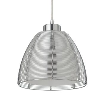 Závesná lampa Relax, 1-plameňová 19 cm chróm