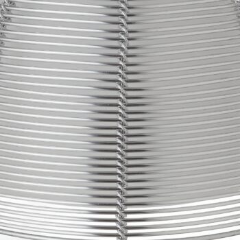 Závesná lampa Relax, 1-plameňová 19 cm chróm