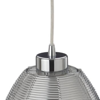 Závesná lampa Relax, 1-plameňová 19 cm chróm