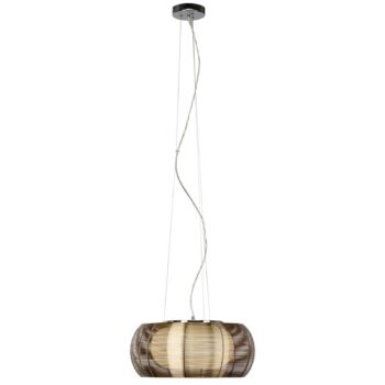 Závesná lampa Relax, 1-plameňová 40 cm bronz
