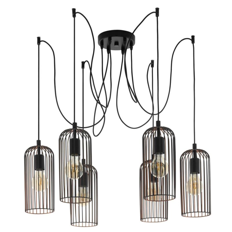 Závesná lampa Roccamena 6-plameňová Závesná lampa Roccamena 6-plameňová