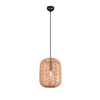Závesná lampa Runa sisalové tienidlo 1-pl. Ø 35 cm