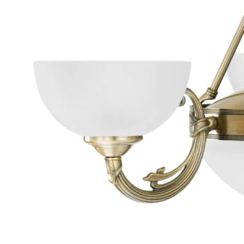 Závesná lampa Savy, päť svetiel