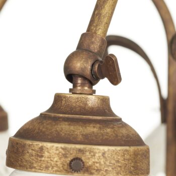 Závesná lampa Semino keramické tienidlá, 5-pl.