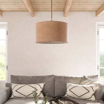 Závesná lampa Senso, okrúhla, Ø 40 cm