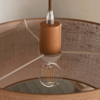 Závesná lampa Senso, okrúhla, Ø 40 cm