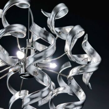 Závesná lampa Silver Ø 40 cm