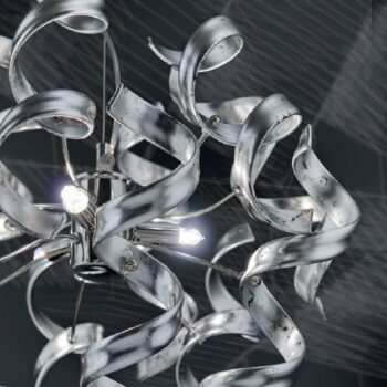 Závesná lampa Silver Ø 40 cm