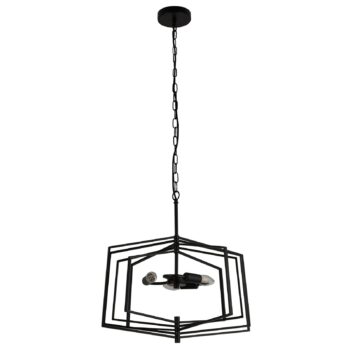 Závesná lampa Slinky, 3-plameňová, Ø 50 cm