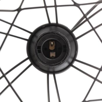 Závesná lampa Tarbes 1-plameň 17,5 cm čierna