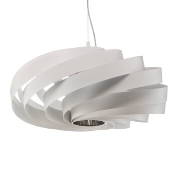 Závesná lampa Vento, biela