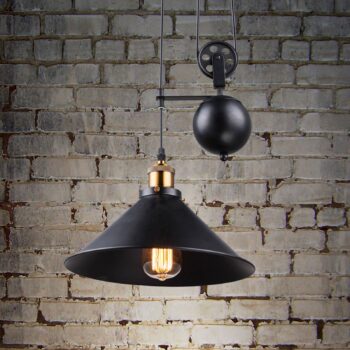 Závesná lampa Viktor 1-pl. výškovo nastaviteľná