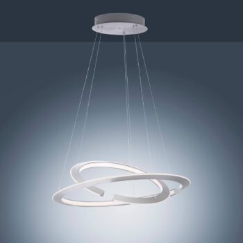 Závesné LED Alessa s dvomi LED krúžkami