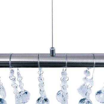 Závesné LED Nobilis, stmievateľné nikel satinovaný