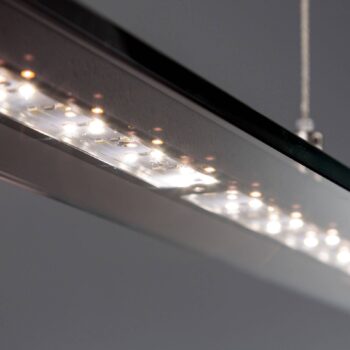 Závesné LED Tenso TW so stmievačom čierne 88cm