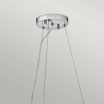 Závesné LED svietidlo Crystal Skye Ø 43,8 cm