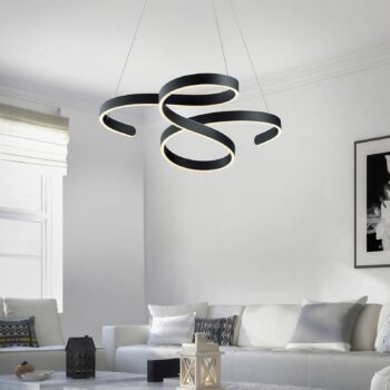 Závesné LED svietidlo Francis, antracit