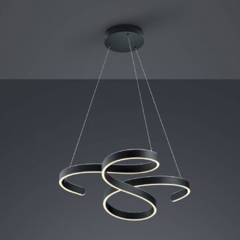 Závesné LED svietidlo Francis, antracit