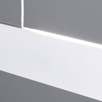 Závesné LED svietidlo Gideon up- & downlight biele