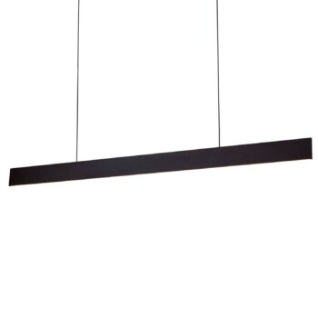 Závesné LED svietidlo Gideon up & downlight čierne