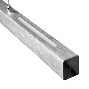 Závesné LED svietidlo Paros stmievač Switch hliník