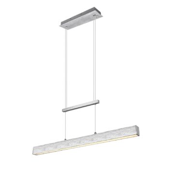 Závesné LED svietidlo Paros stmievač Switch hliník