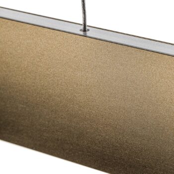 Závesné LED svietidlo Runa, bronz, dĺžka 132 cm