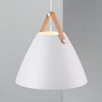 Závesné LED svietidlo Strap 36, biele